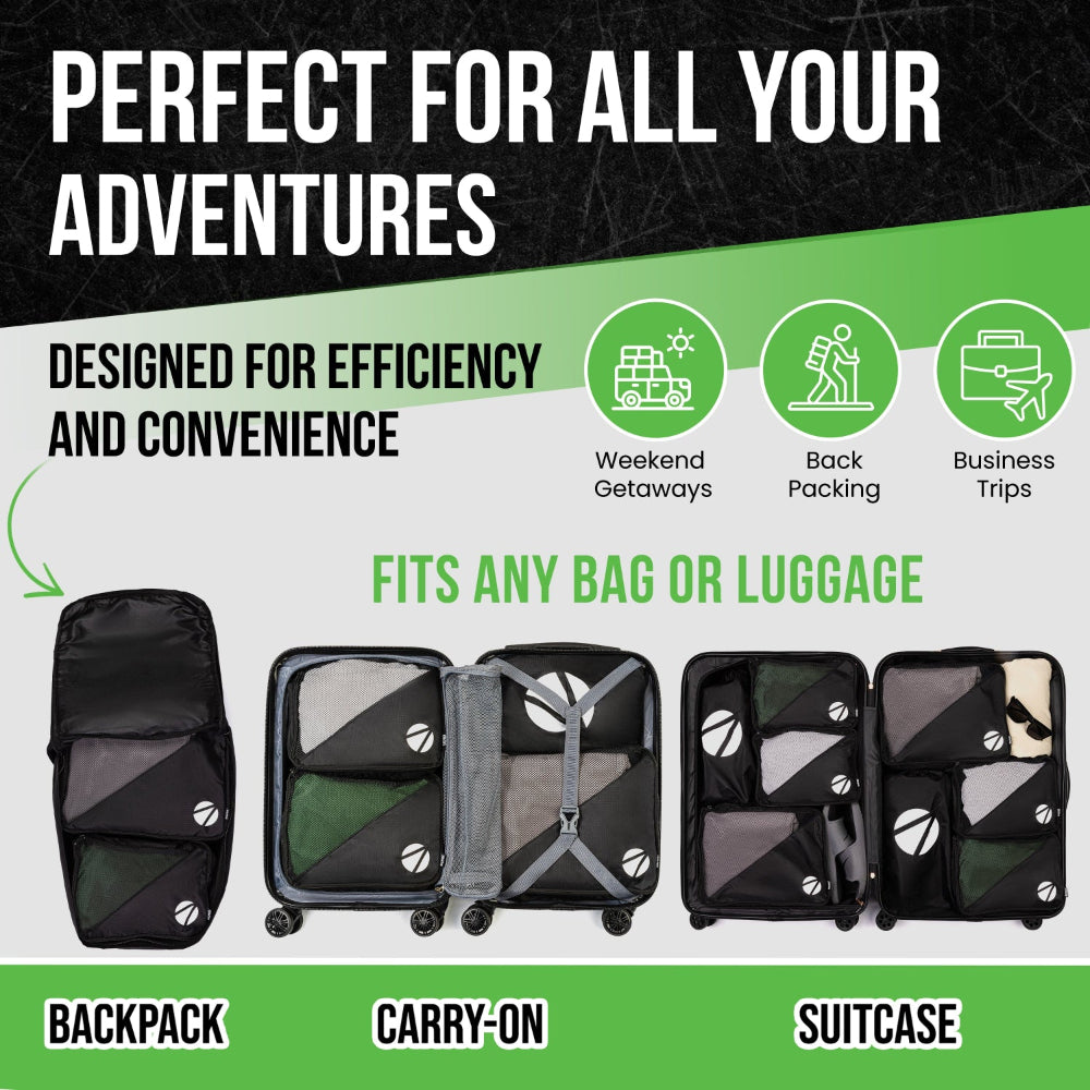 BACPAKR™ Ultra-Durable Compression Cubes